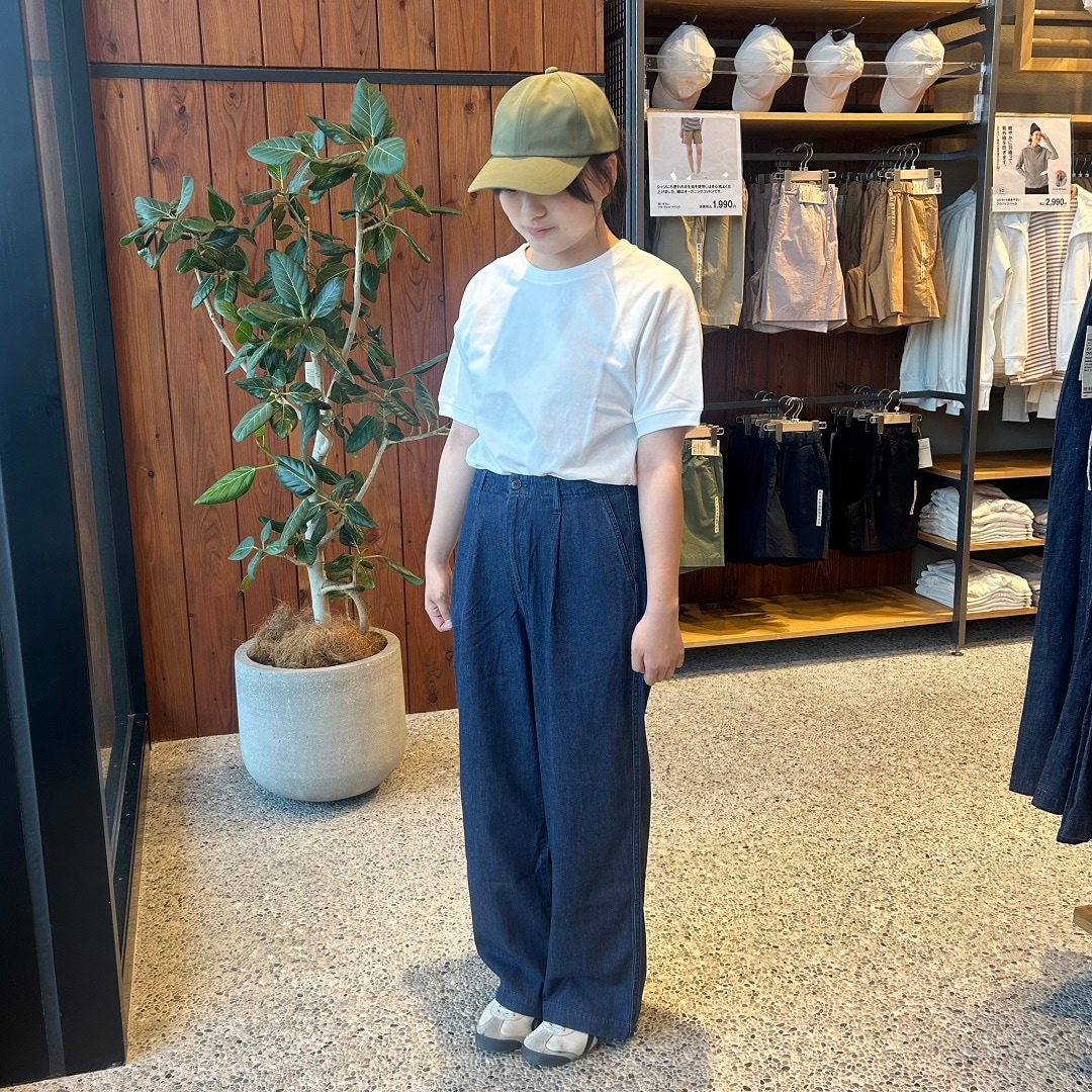 ライトスウェット　クルーネック半袖Tシャツ