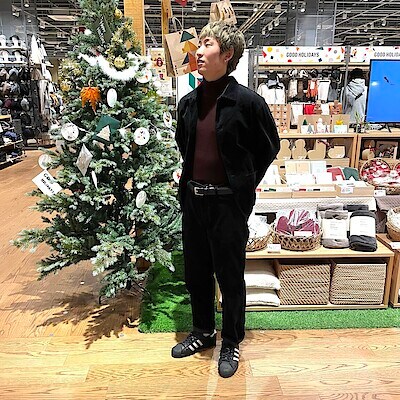 【新潟河渡新町】身長180cm　紳士タートルネックコーデ