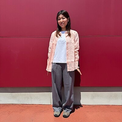 【新潟河渡新町】　身長158cm　婦人　涼感UV Tシャツコーデ