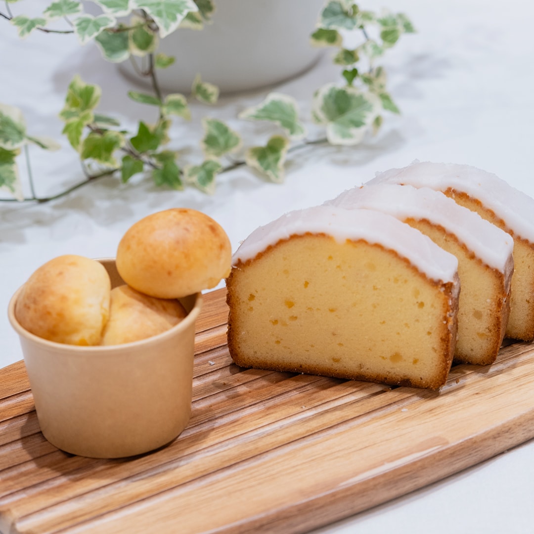 【アルパーク】ポンデケージョ＆レモンのパウンドケーキが新登場！｜コーヒー＆アイス