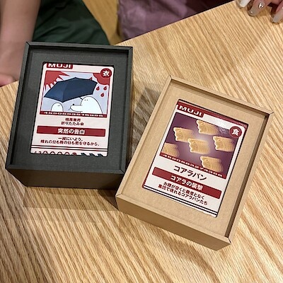 フォトフレームにもなるポストカードケース | 無印良品