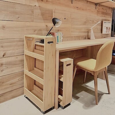 【アルパーク】新商品｜インテリアアドバイザーから今注目の竹材で隙間の活用術