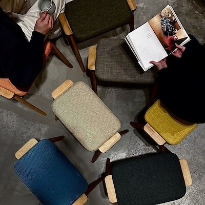 【アルパーク】数量限定｜残反をつかったスタッキングスツール