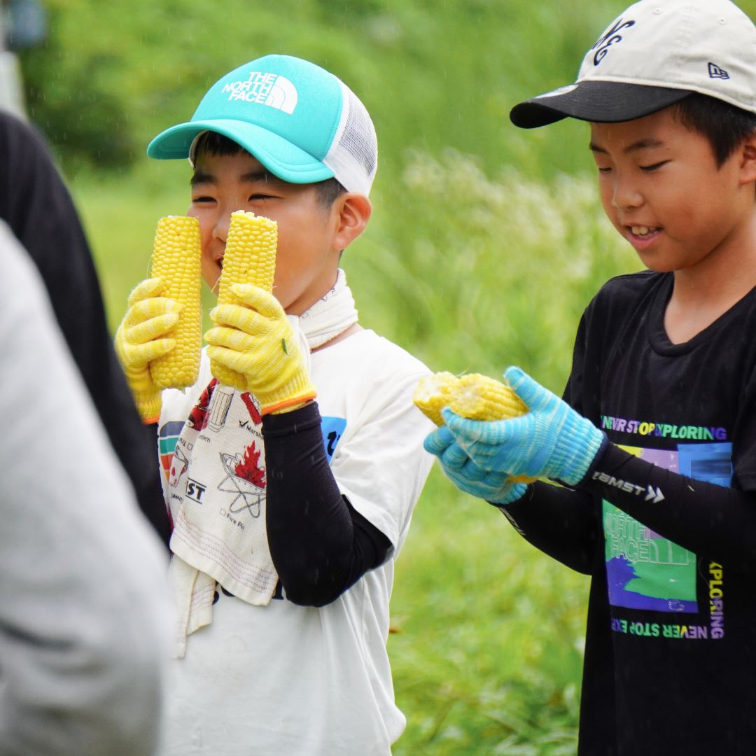 【アルパーク】湯来町で朝採れとうもろこしを収穫してみんなで食べよう！｜イベントのお知らせ