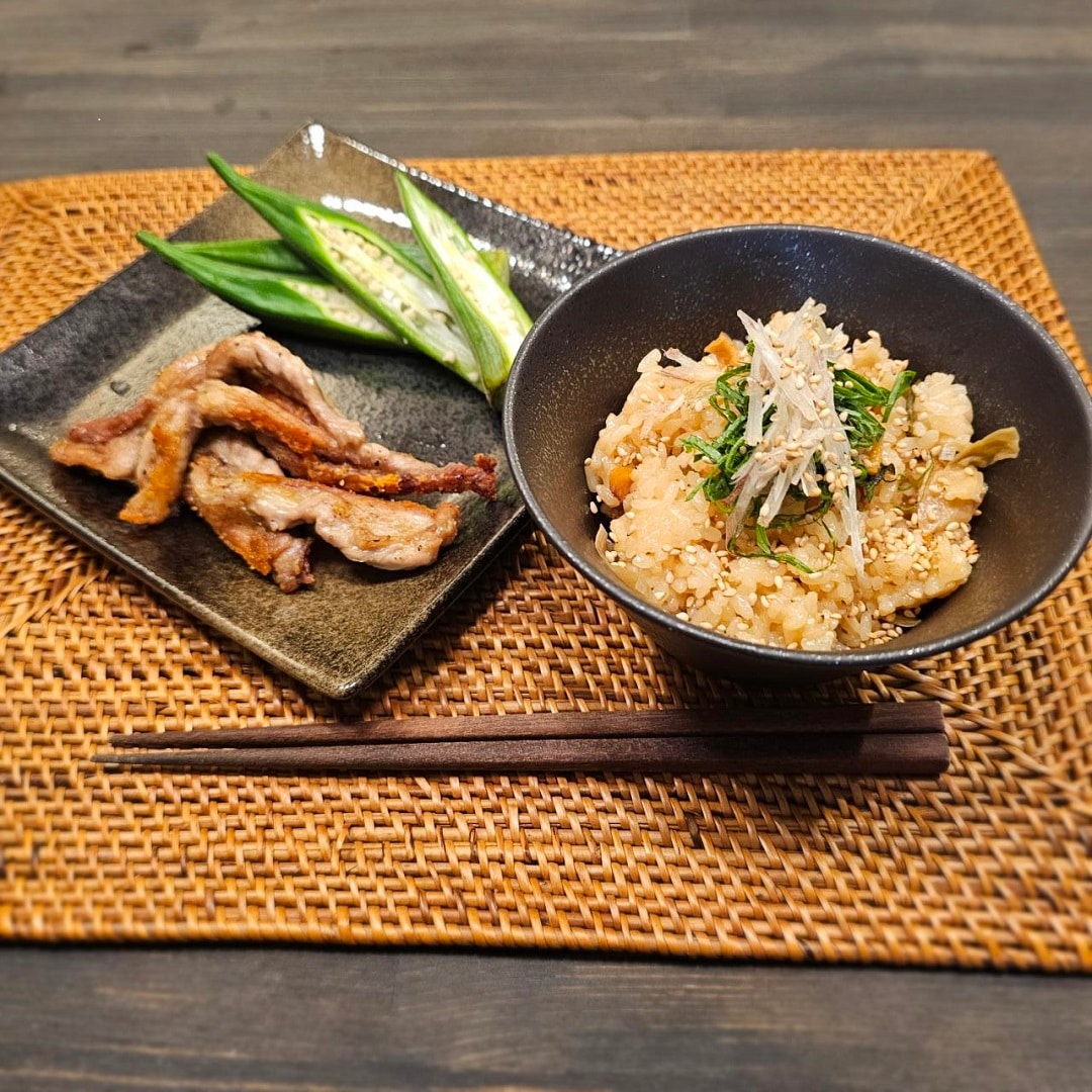 難波ネギごはん