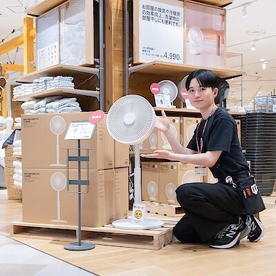 【アルパーク】DC扇風機が新しくなりました