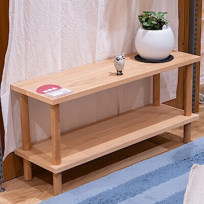 【アルパーク】手軽に組み立てられる木製シェルフが入荷しました！