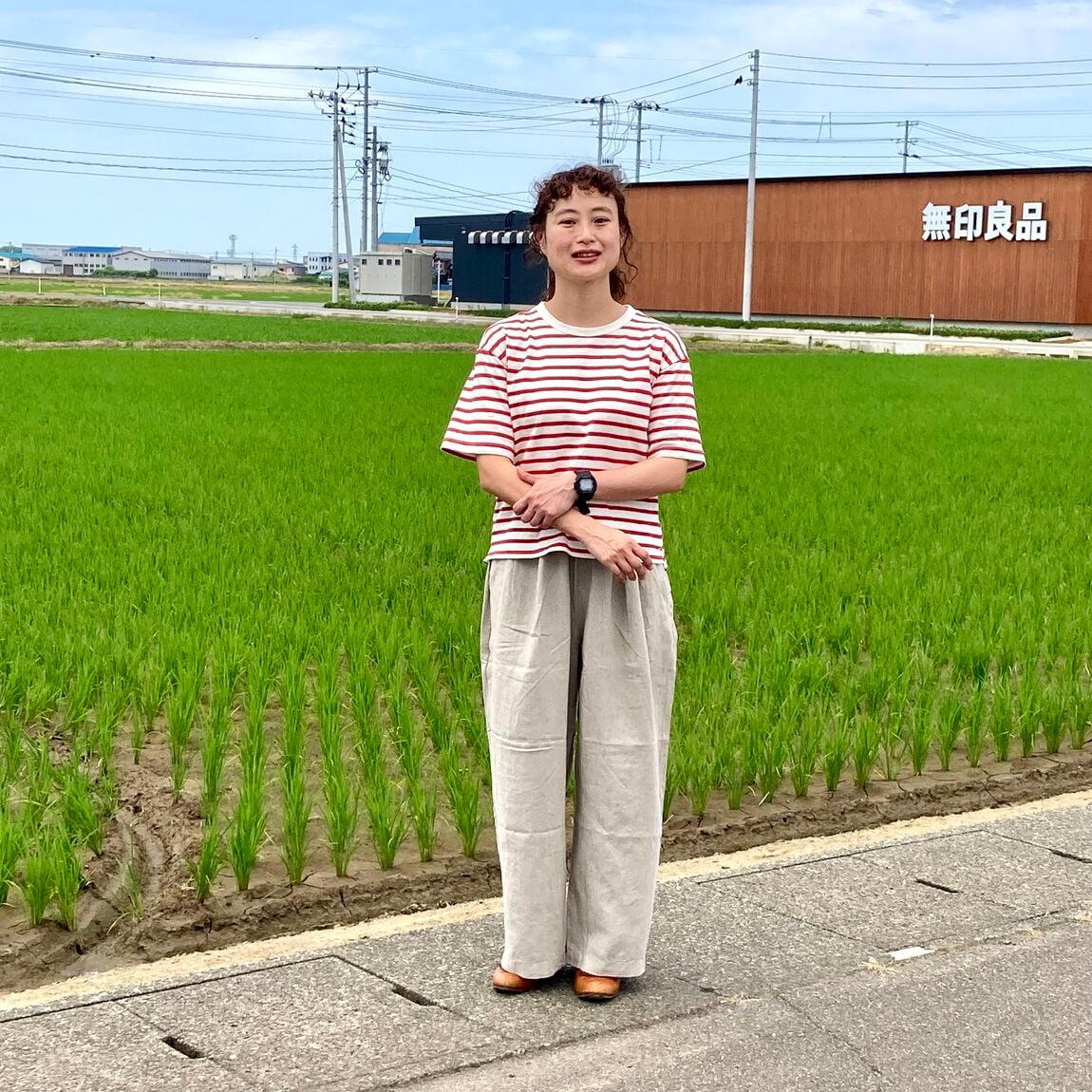 太番手五分袖Tシャツ