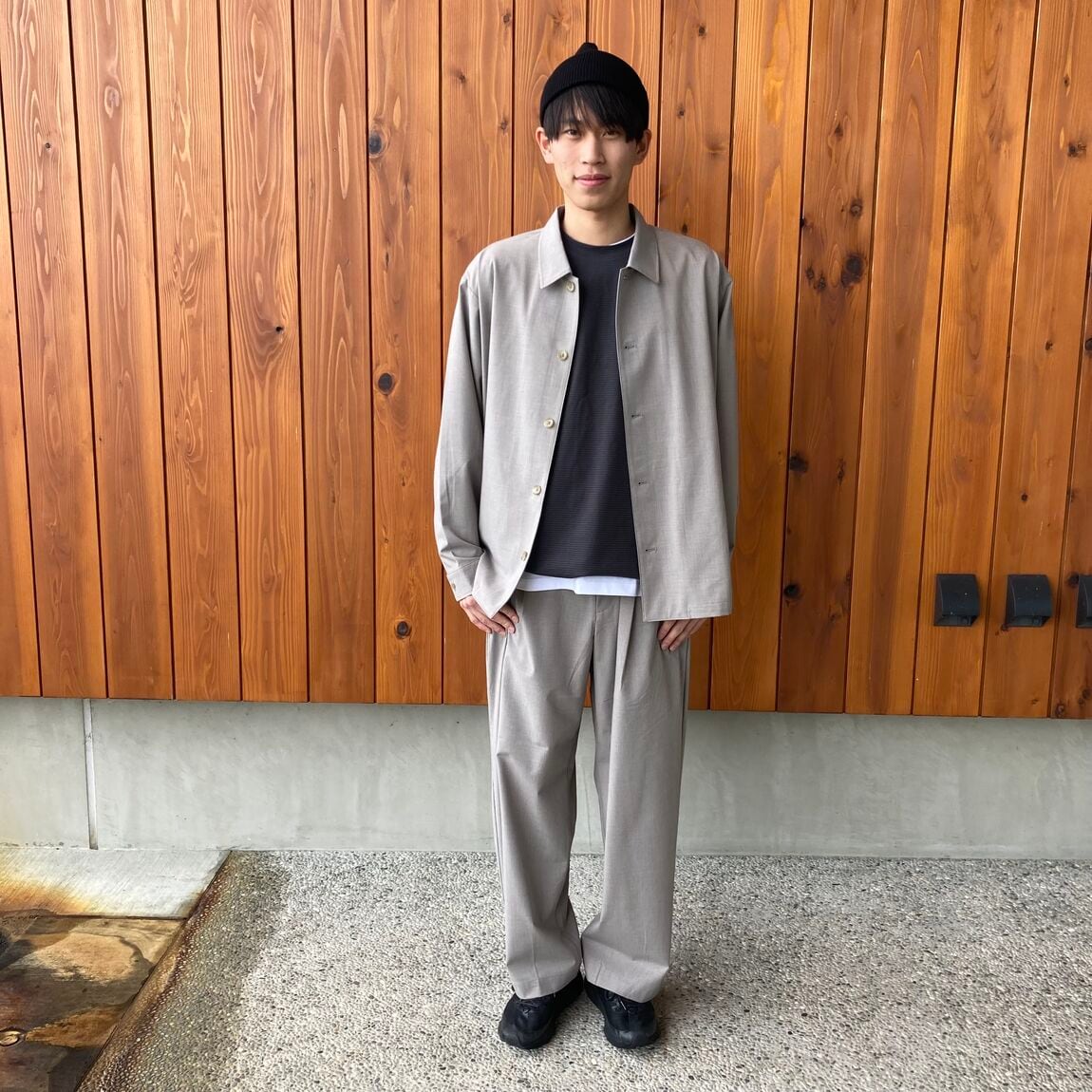 乾きやすいブルゾン正面