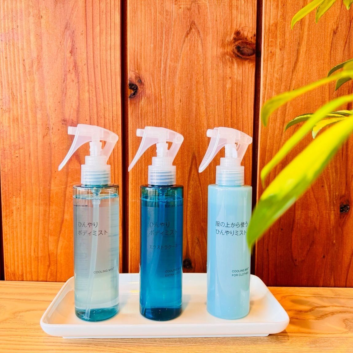 燕】スタッフのおすすめ：新商品『ひんやりボディミスト』｜ 無印良品