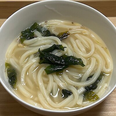 【ルビットパーク大口】アレンジレシピ　『爆速簡単うどん』