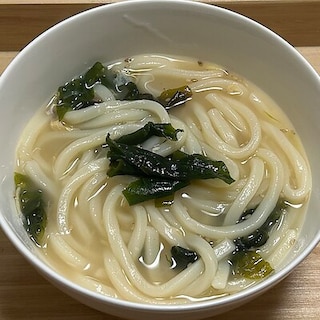 【ルビットパーク大口】アレンジレシピ　『爆速簡単うどん』