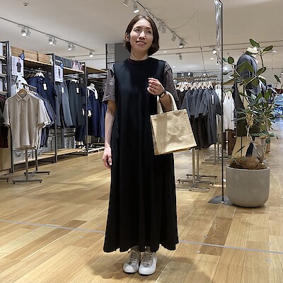 婦人 涼感UVカットノースリーブワンピース | 無印良品