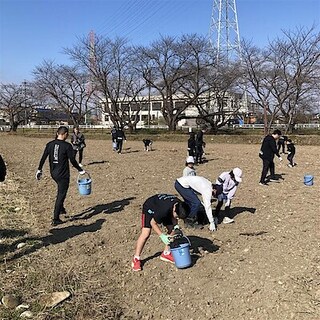 【ルビットパーク大口】服部農園さんの石拾いイベントに参加しました！