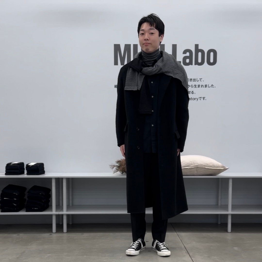 Public Tokyo カシミヤ混チェスターコートサイズ2 代官山】179㎝｜無印 