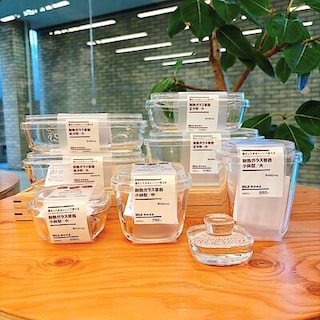 【代官山】蓋をしたままレンジで使える　耐熱ガラス容器