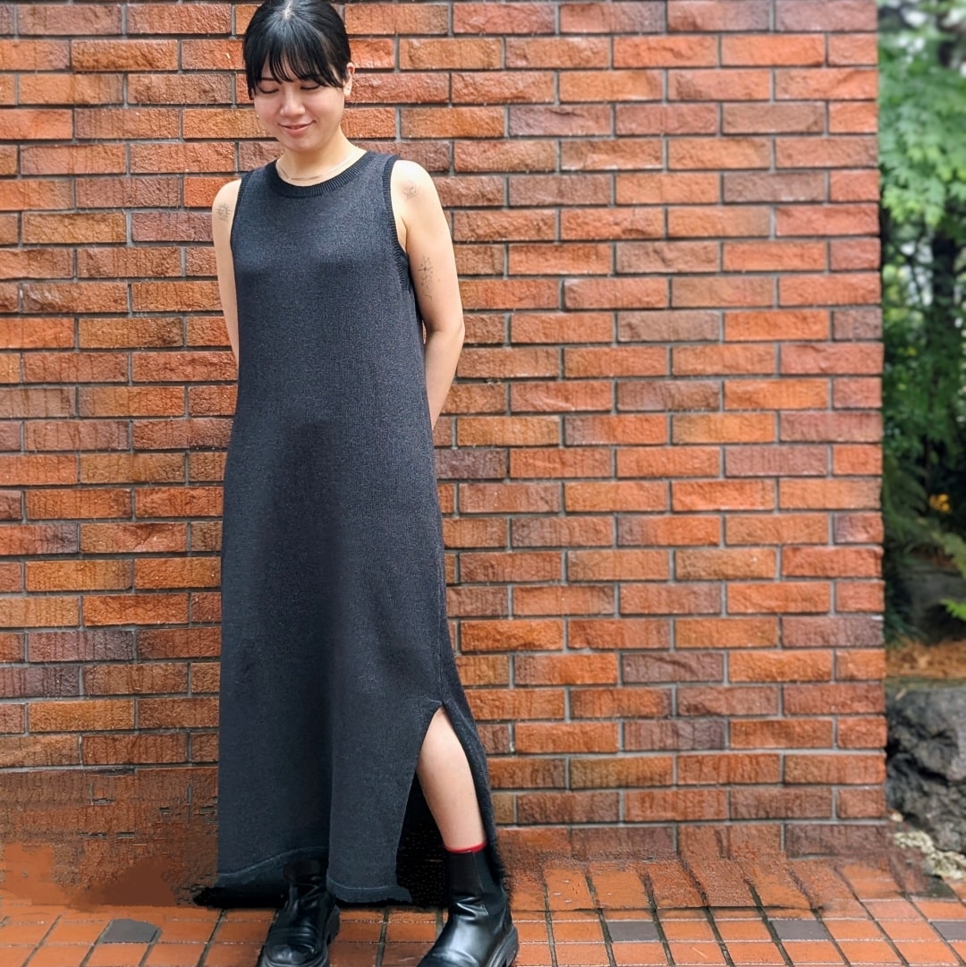 和紙混ワンピースTOP