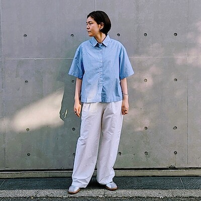 ＊新品・タグ付き＊MUJI Labo 綿混タックワイドパンツ 64 新品・タグ付き＊MUJI Labo 綿混タックワイドパンツ 64 - メルカリ