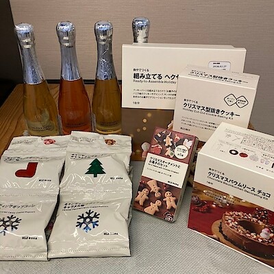 【コープさっぽろそうえん】クリスマス限定お菓子とシャンメリー