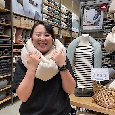 【NPひたちなか】自由自在なクッションです。