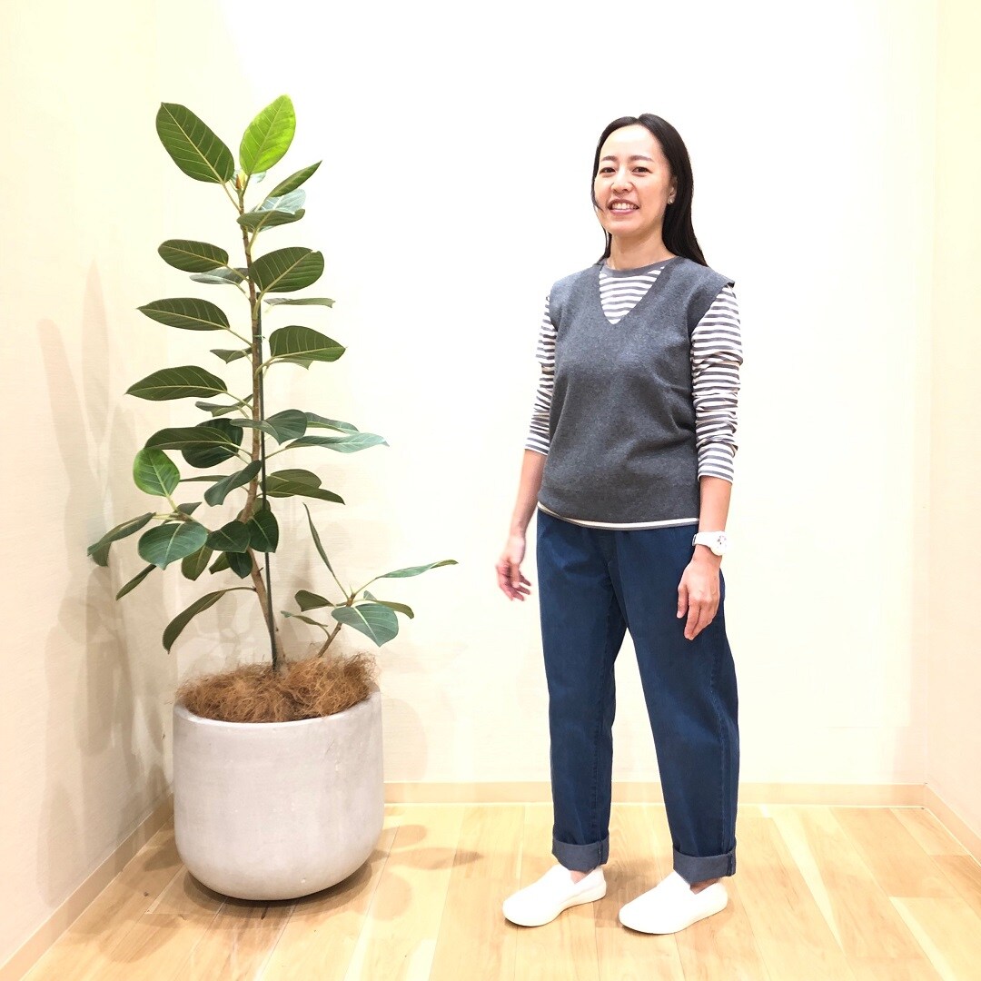 婦人服着用画像
