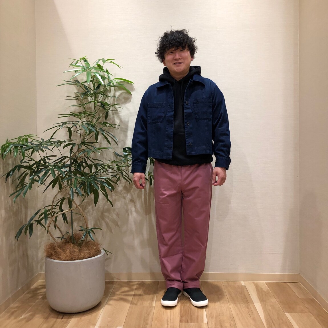 紳士服着用画像