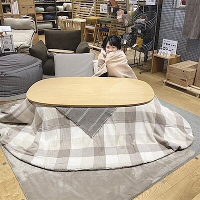 【ウニクス上里】 こたつにもなるローテーブルでほっこり冬時間