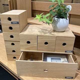 【松井山手】小物が整う木製収納