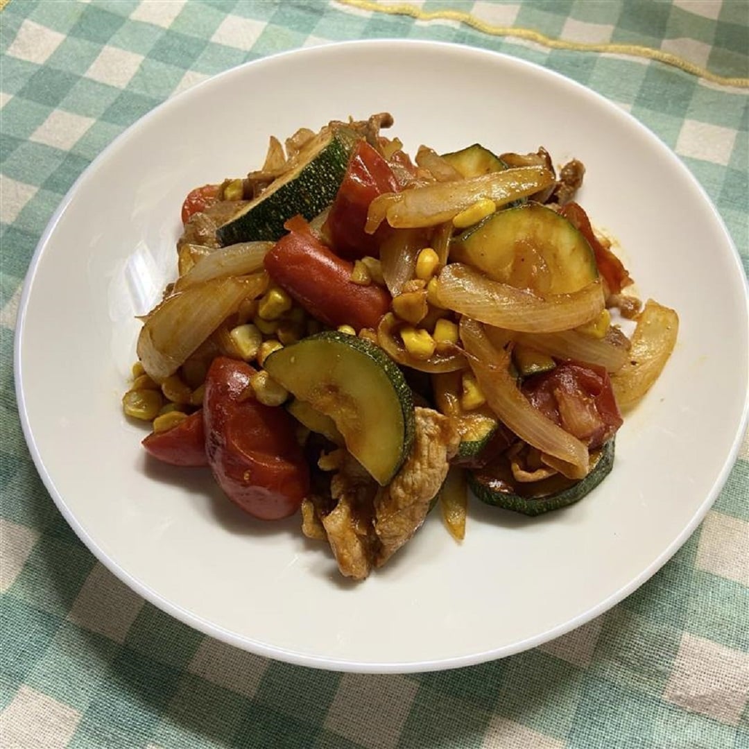 ピリ辛野菜炒めのレシピ