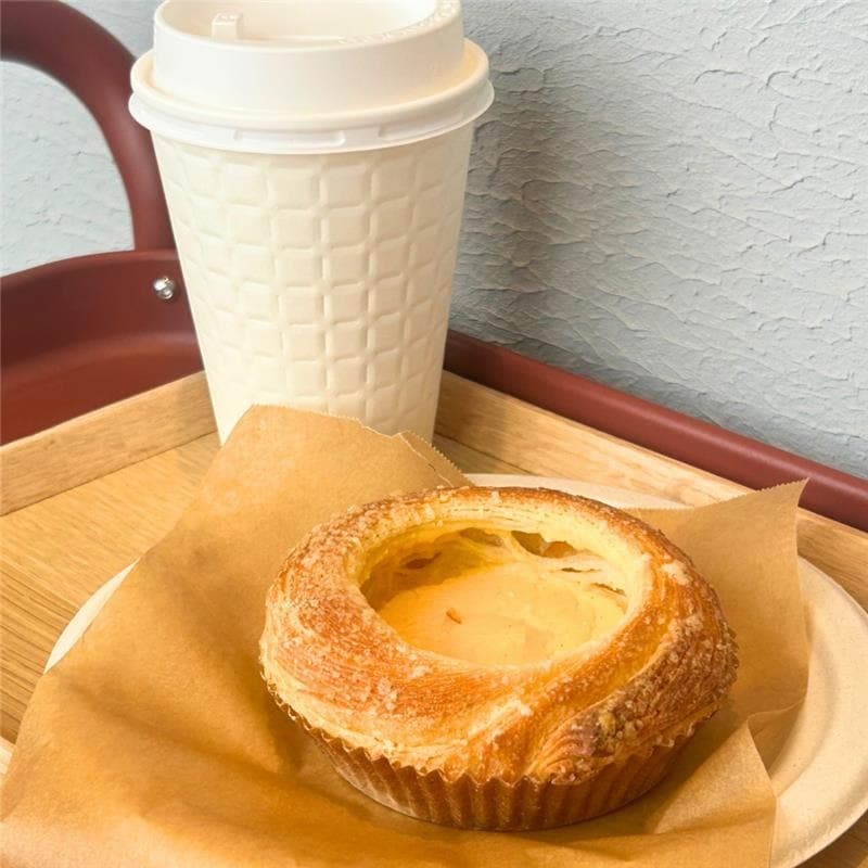 冬ブレンドとパン