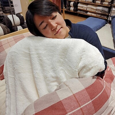 【ゆめタウン徳山】寒い日には温かい毛布で