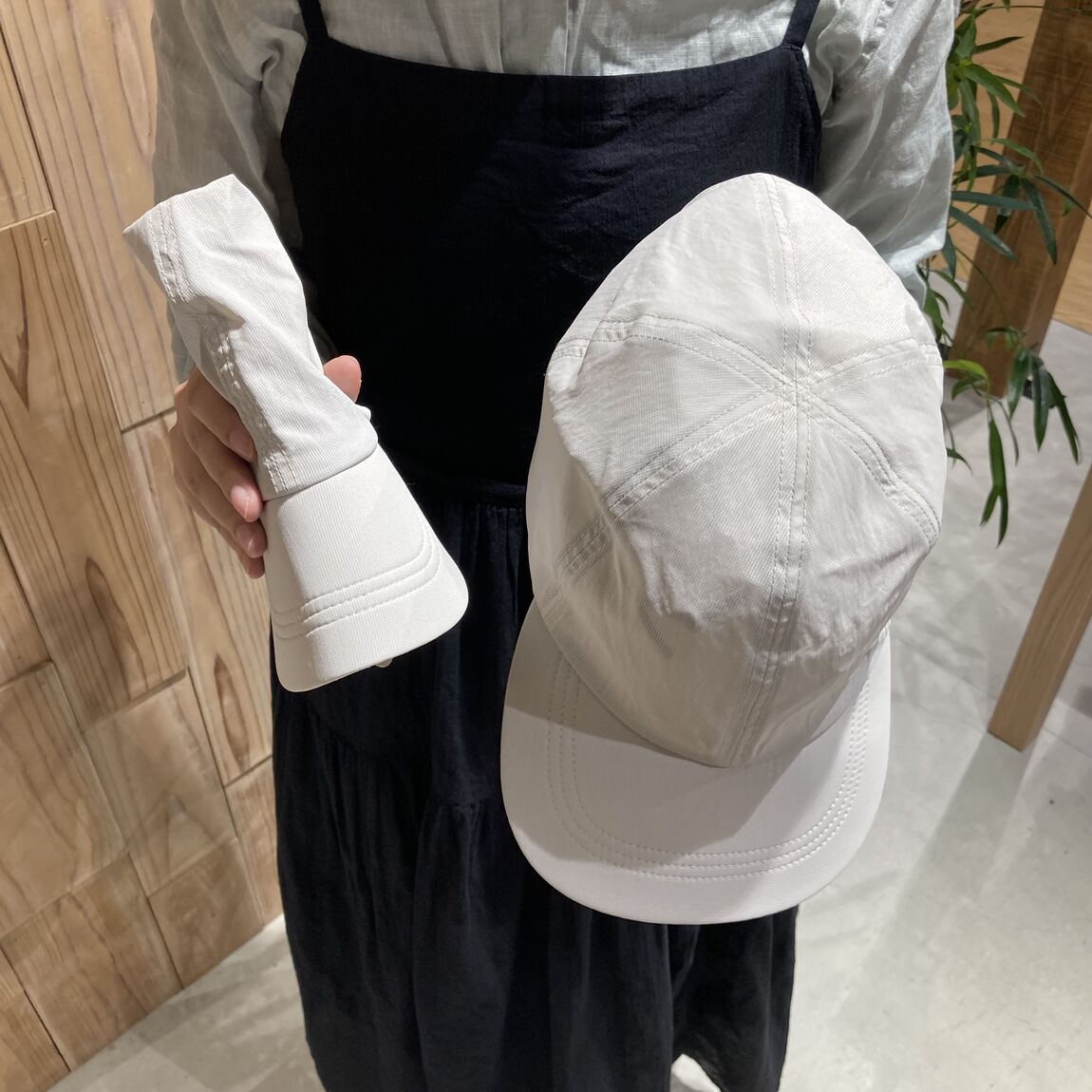 ちいさくまとまる帽子