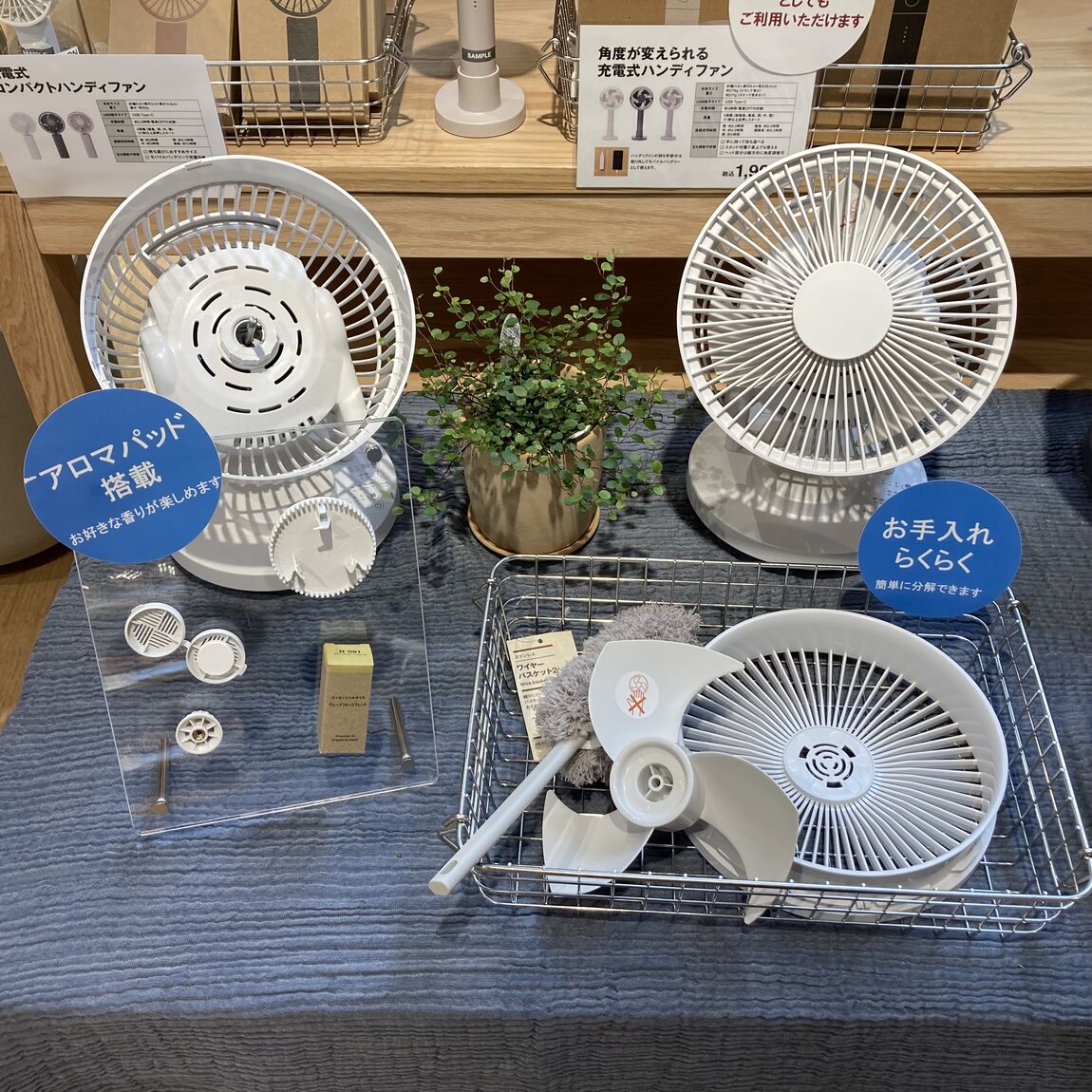 サーキュレーター売り場写真