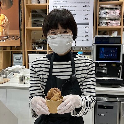 【コープ二条駅】冬を感じる季節のアフォガード