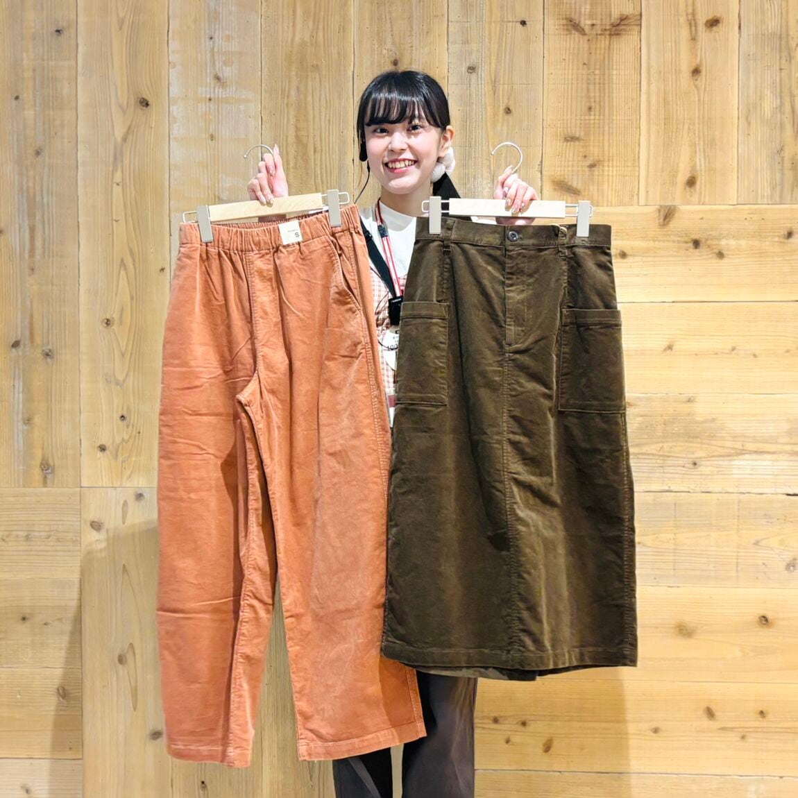 婦人ストレッチコーデュロイのご紹介