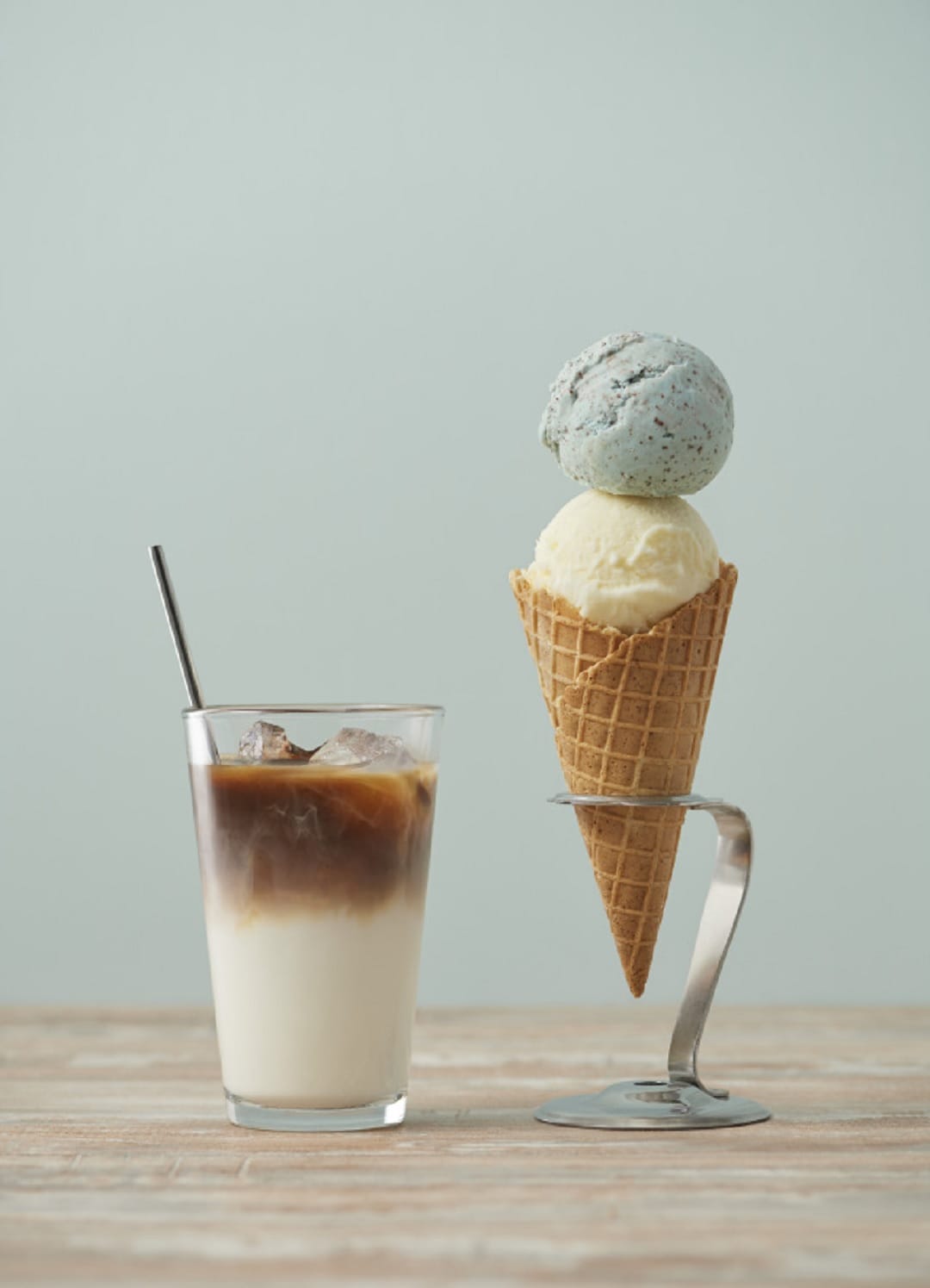 コーヒー＆アイスの画像