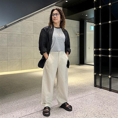 【ソラリアプラザ】スタッフスナップ　身長155㎝