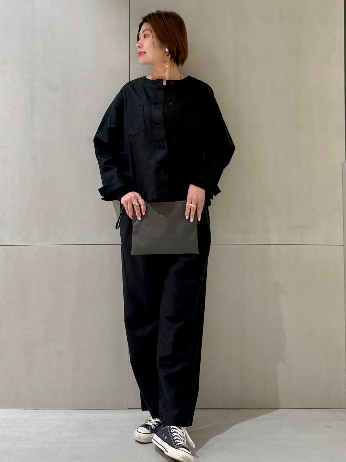 ソラリアプラザ】スタッフスナップ 身長160cm｜ 無印良品