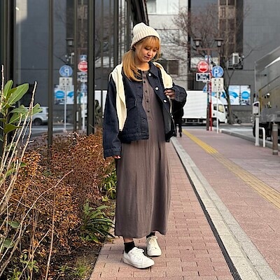 【ソラリアプラザ】スタッフスナップ　身長160cm