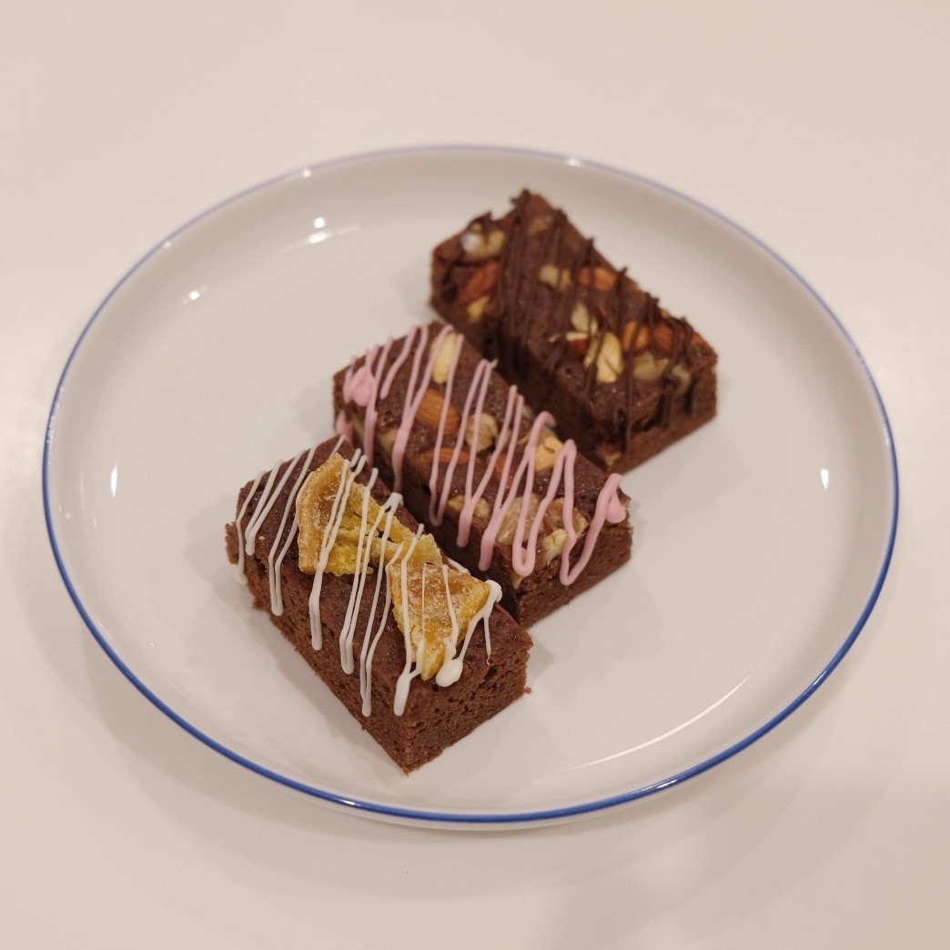 【イオンモール須坂】アレンジレシピ｜「自分でつくる　米粉のパンケーキ」で作るチョコブラウニー