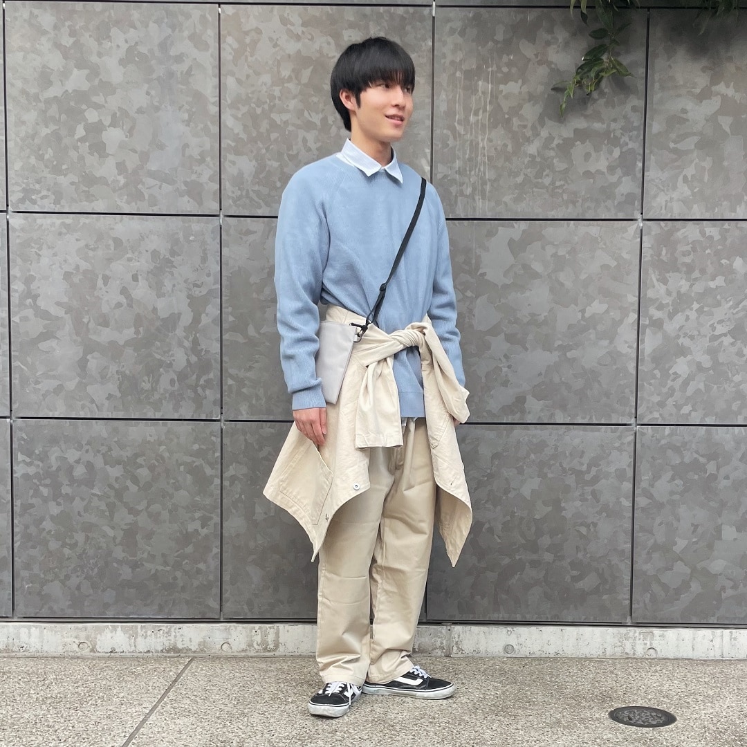 男性スタッフの着こなし