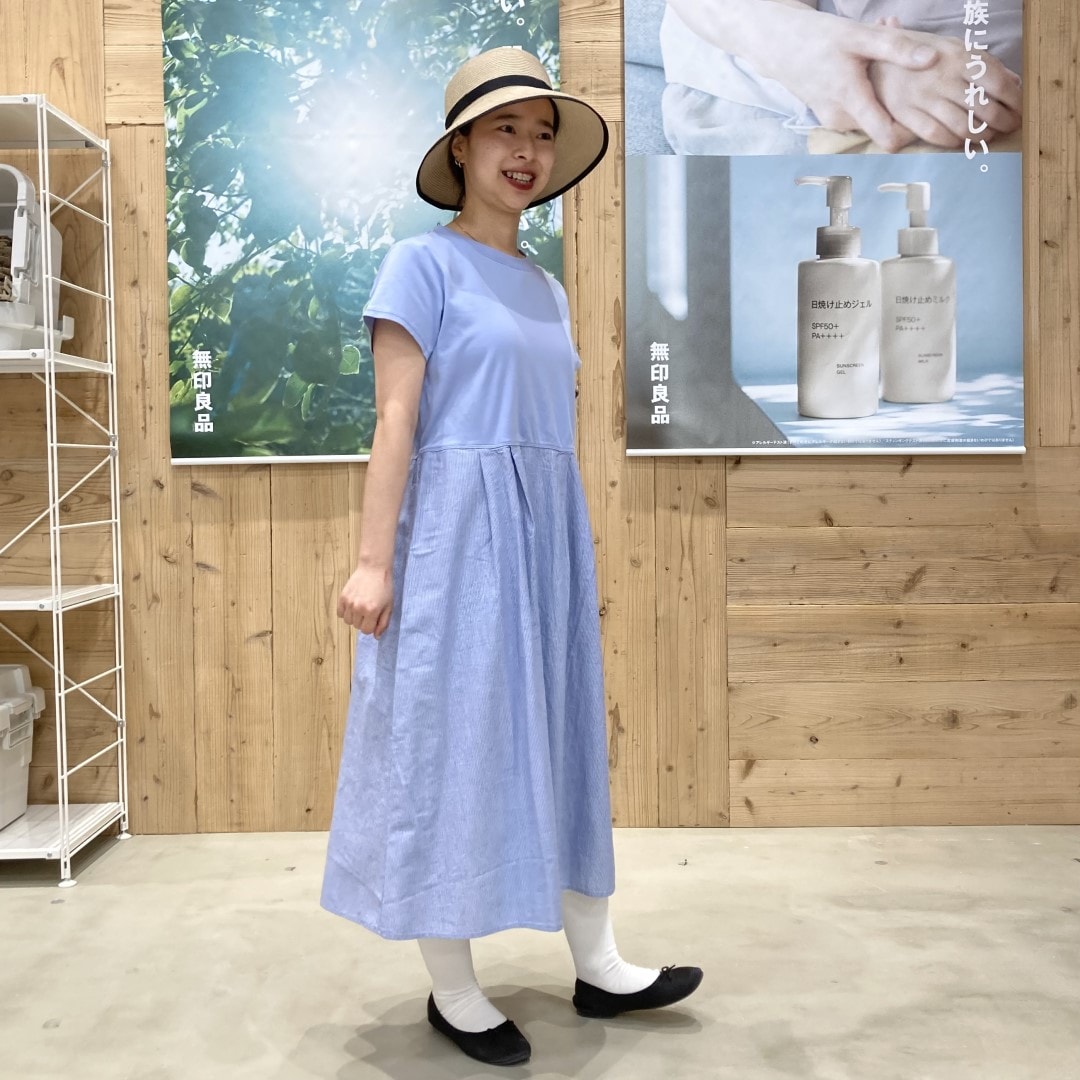 涼感ワンピース正面