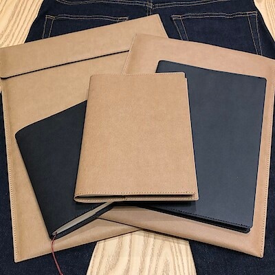 【ヨシヅヤ笠松】ジーンズラベルで作りました