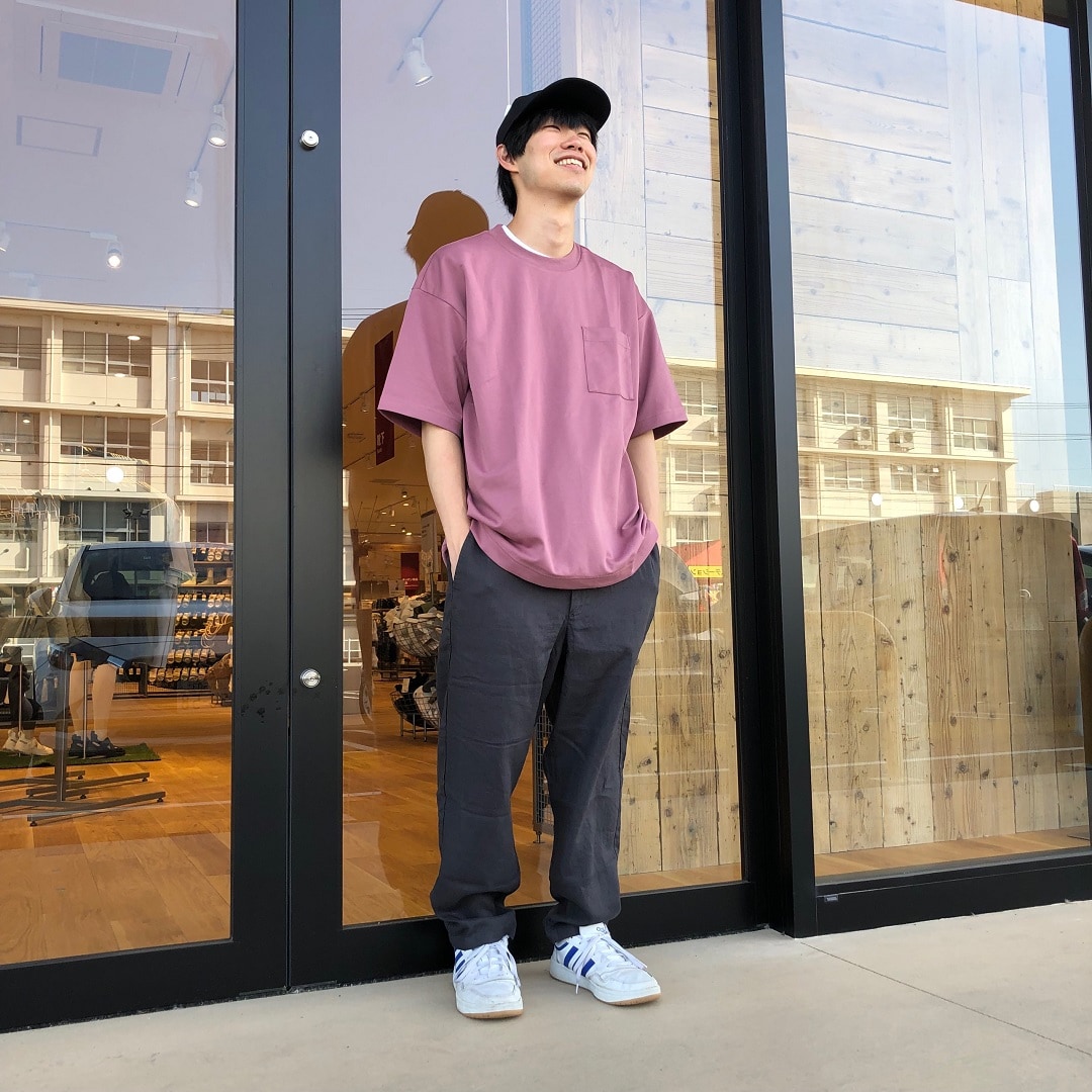 スタッフスナップ　ワイドTシャツ