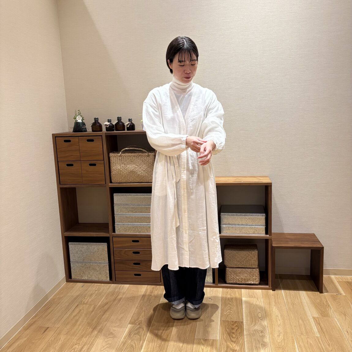 スタッフスナップ身長174cm