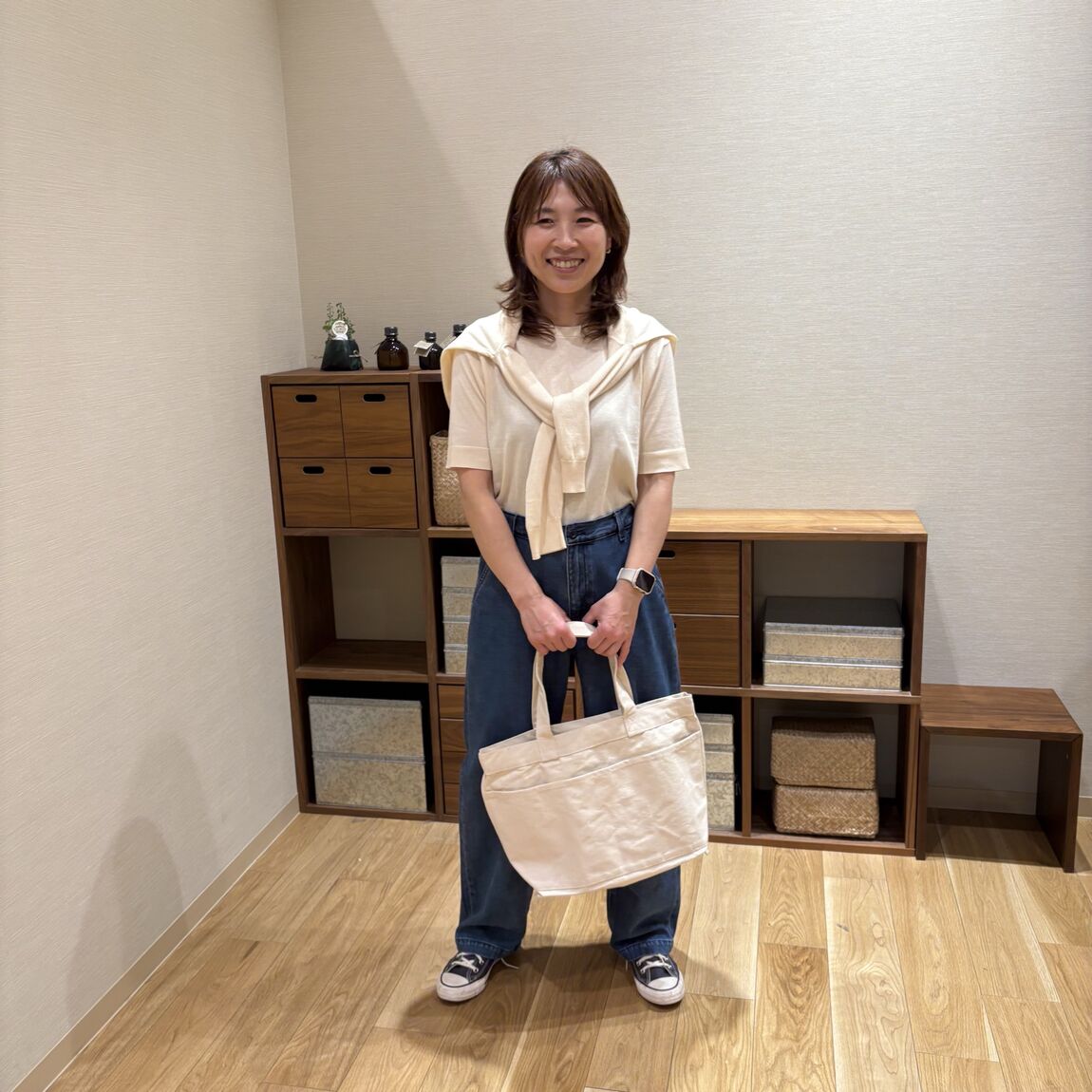 スタッフスナップ身長161cm
