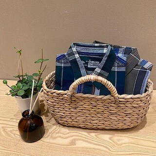 【ヨシヅヤ笠松】新入荷　マドラスチェック半袖シャツ