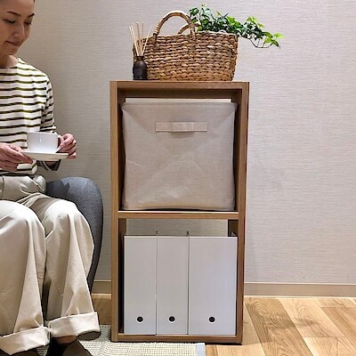 【ヨシヅヤ笠松】無印良品の定番家具　スタッキングシェルフ