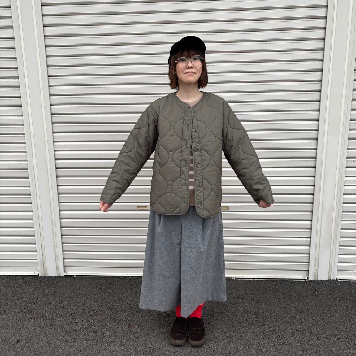 スタッフスナップ身長160cm
