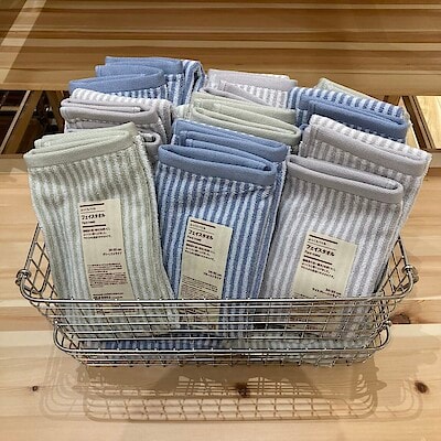 【ヨシヅヤ笠松】洗顔後のタオルはいかがでしょうか。